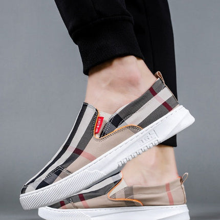 Trendy umbrella cloth men's shoes