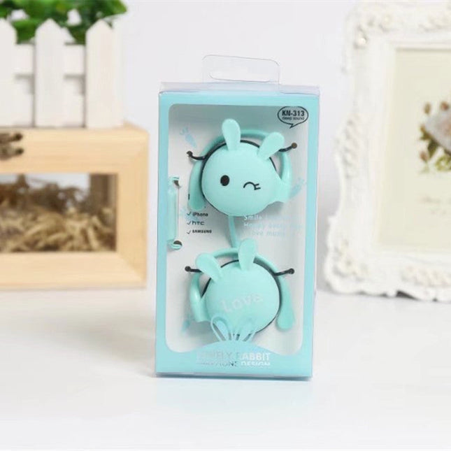 Cartoon sport hanging ear headphones