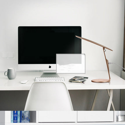 Folding touch table lamp
