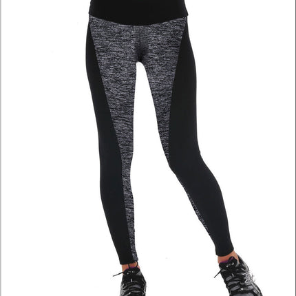 Multi panel hip lifting stretch plus size Leggings