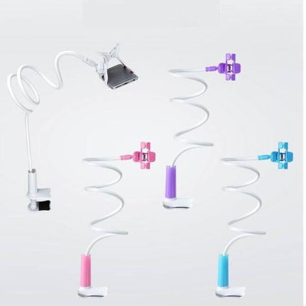 Mobile phone bracket lazy mobile phone bracket bedside spiral mobile phone clip lazy bracket multi-function