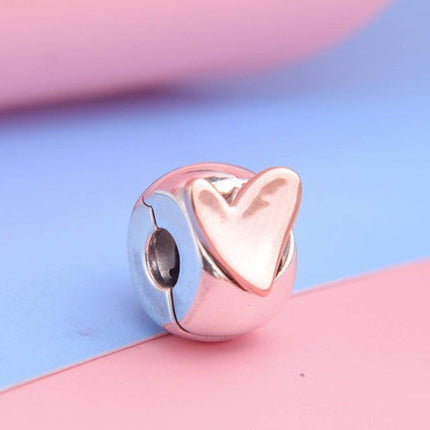 Jewelry Rose Golden Heart Bead