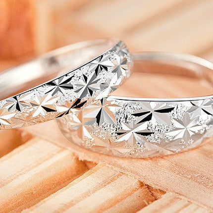 Silver ring of the stars