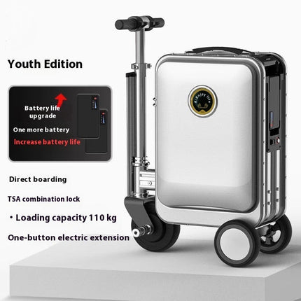 New Riding leisure travel suitcase Electric Luggage Scooter