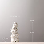 Matte white large
