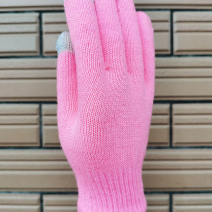 Touch screen gloves warm knit wool touch screen gloves winter touch gloves