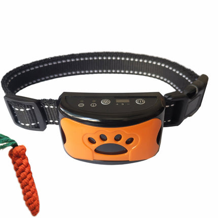 Dog Training Collar Waterproof Electric Pet Remote Control Rechargeable Dogs Trainer Bark Arrester With Shock Vibration Sound