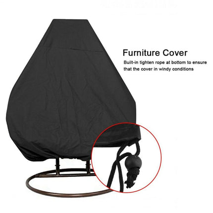 Outdoor furniture rocking chair dust cover