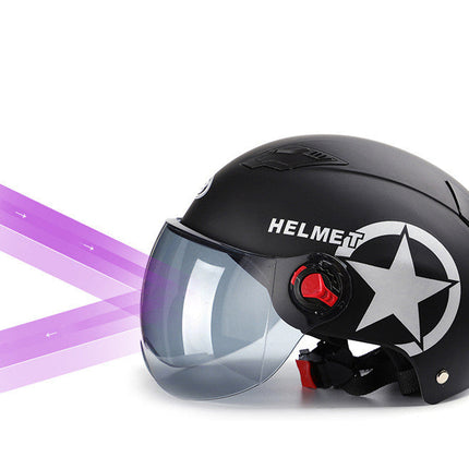 Electric car helmet unisex