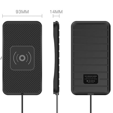 Compatible with Apple , Car anti-slip wireless charger