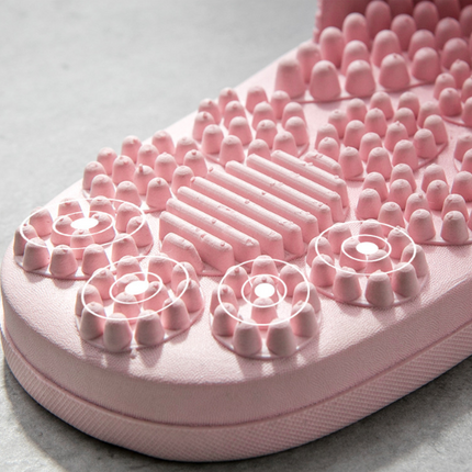 Reflexology Foot Massage Slippers Bath Slippers Tension Relief Acupuncture Feet Massager Household Slipper Foot Health Care