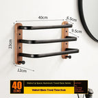Black / Triple Rod / 40CM