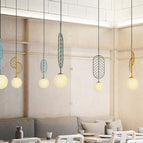 Half moon blue / Belt bulb