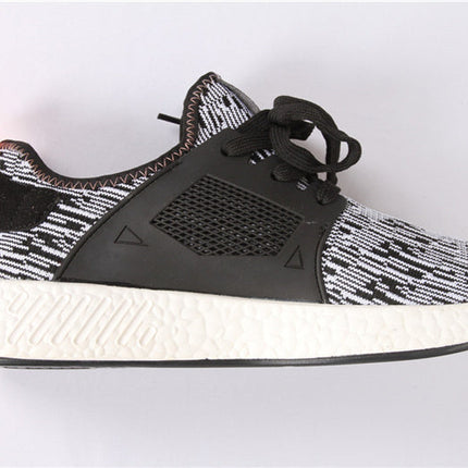 Flying weaving running shoes