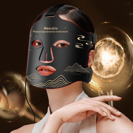 New Infrared Phototherapy Beauty Apparatus Face Led Color Light Skin Rejuvenation Beauty Mask