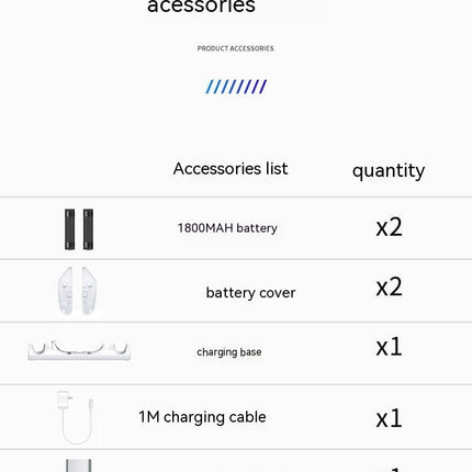 VR Glasses Handle Magnetic Charging Storage Bracket Base