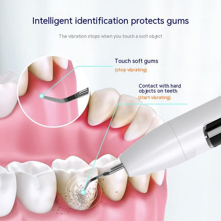 Visual Household Frequency Tracking Ultrasonic Dental Cleaner