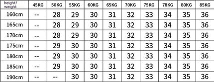 Straight Stretch Slimming Men's Clothing
