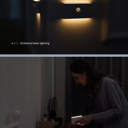 Intelligent Human Body Light Energy Double Induction Night Light