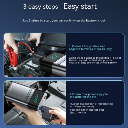 Automobile Emergency Start Power Source All-in-one Machine With Electric Treasure