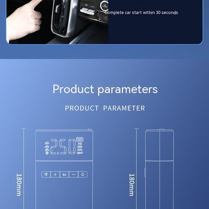 Automobile Emergency Start Power Source All-in-one Machine With Electric Treasure