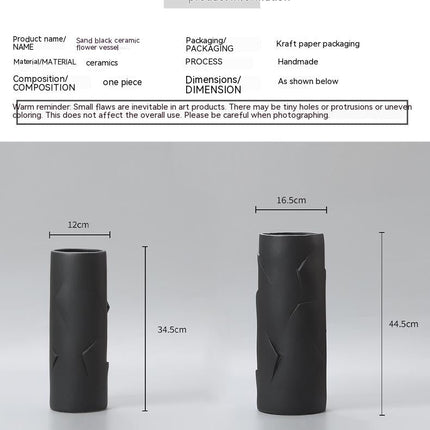 Simple Luxury Modern Ceramic Flower Arrangement Decorative Flower Vase
