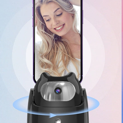 Intelligent AI Face Recognition And Camera Head 360 Degrees Rotating Vlog Shooting Video Recording And Camera Head Artifact