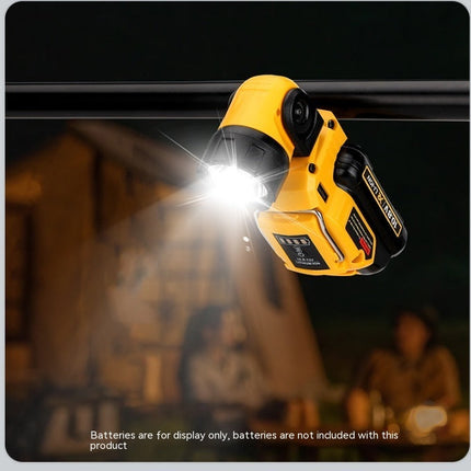 Rechargeable LED Universal Rotating Flashlight
