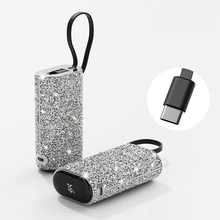 Super Fast Charging With Built-in Cable 10000mA