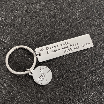 Personalized Family Love Keyring Cute Keychain Customized N