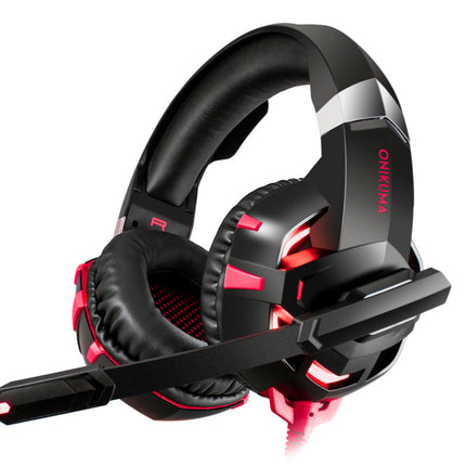K2PRO headset gaming headset glowing computer PS4 wired headset