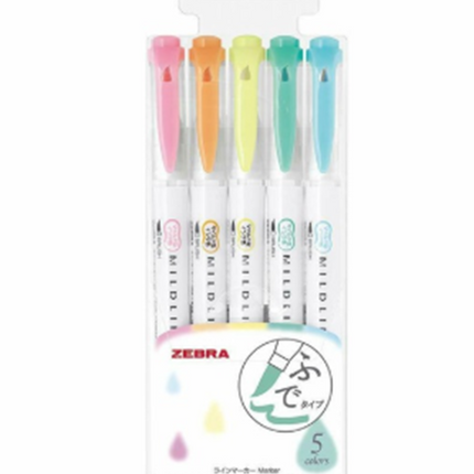 Double-sided Water-based Highlighter Marking Diary Supplies