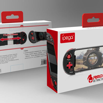 Red knight Hand held Red Retractable Controller Bluetooth game console