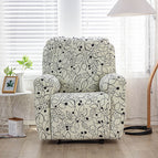 It blooms leisurely / Chair cover 4piece set