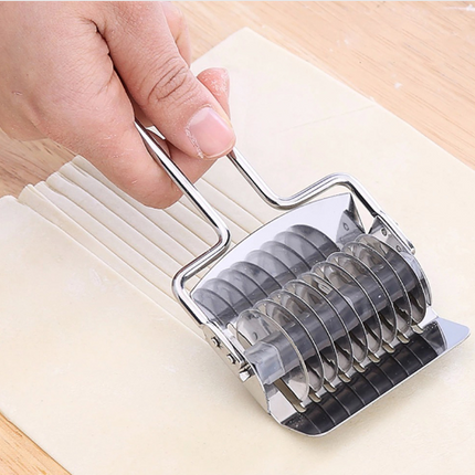 Stainless steel household manual pressing machine hand-operated multi-knife noodles machine multi-function rolling pin cutting vegetables flavors crusher
