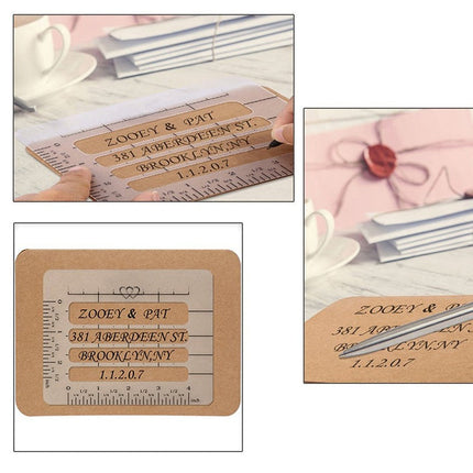 Greeting card template