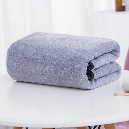 Coral Fleece Adult Household Absorbent Soft Bath Towel