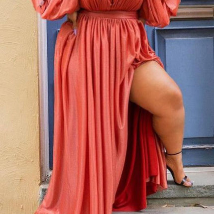 Commuter European And American Plus Size Women's Dress