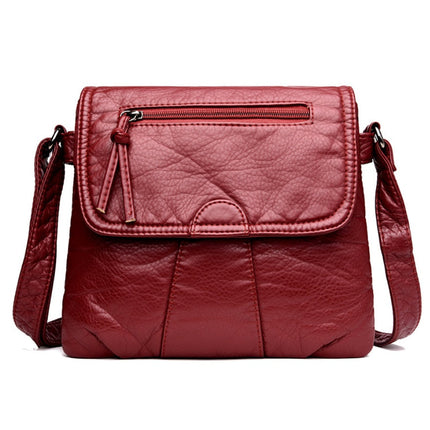 REPRCLA Brand Designer Women Messenger Bags Crossbody Soft PU Leather Shoulder Bag High Quality Fashion Women Bags Handbags
