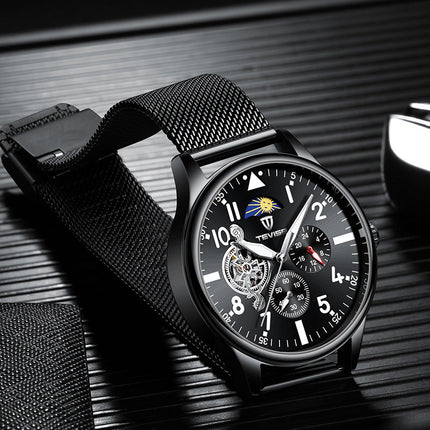 Men's Watch Waterproof Fashion Watch Campus Trend Student Mechanical Watch