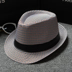 Houndstooth black coffee / 58cm