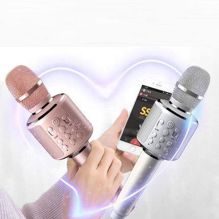 Wireless Bluetooth Microphone Karaoke Capacitor Microphone Mobile Phone Computer Microphone