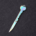 Colored titanium