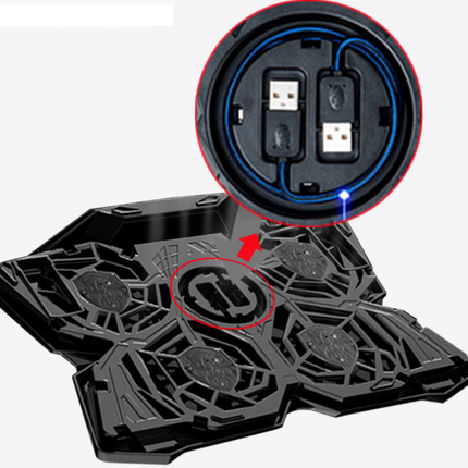 Cooling base of computer exhaust fan