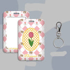 Bear Rose Keychain