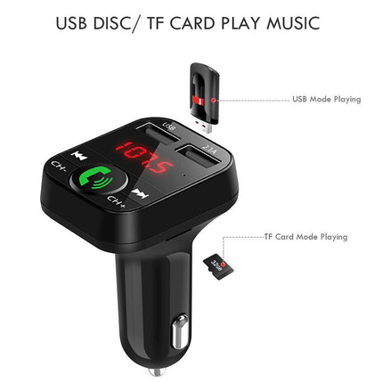 FM transmitter car charger receiver