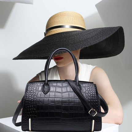 Leather handbags casual ladies handbag shoulder diagonal package