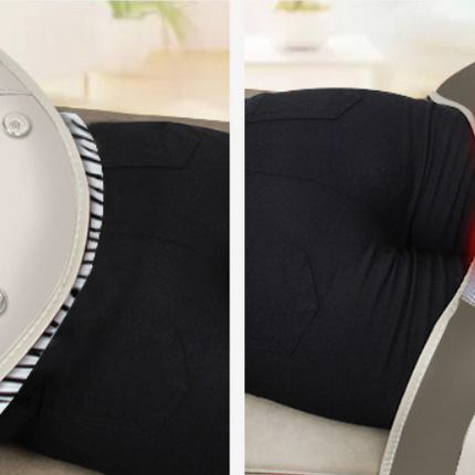 Office neck pain hitting neck shoulder massager