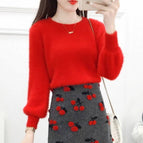 Red sweater / S