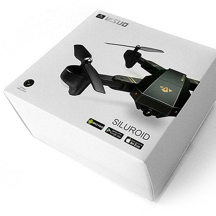 Folding fixed-height aerial drone